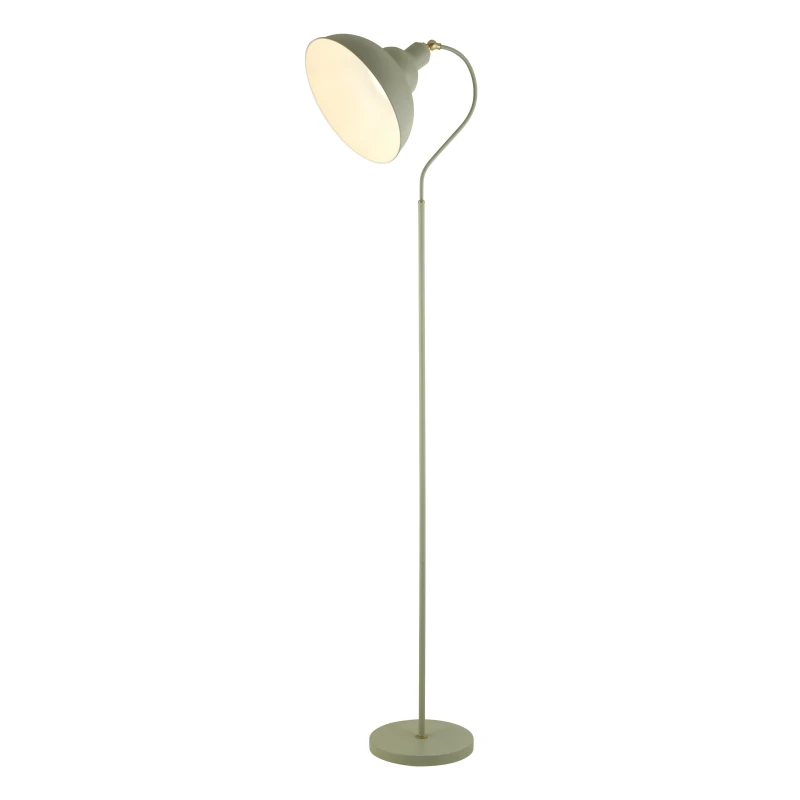 Image of SO'HOME Traditional Arch Metal Floor Lamp Sage ONE SIZE