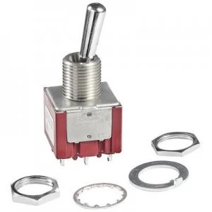 Image of NKK Switches P2021B Toggle switch 250 V AC 6 A 2 x OffOn latch