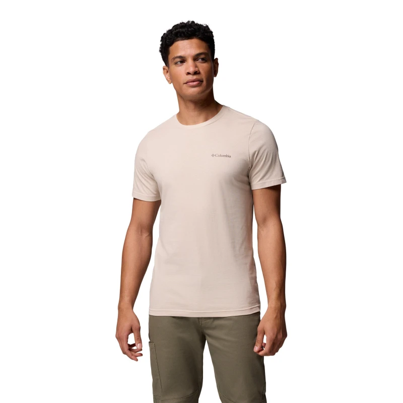 Image of Columbia Rapid Ridge Tee Mens Dark Stone male Small
