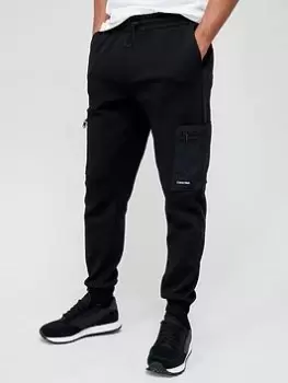 Image of Calvin Klein Tech Repreve&reg; Comfort Joggers - Black Size XL Men