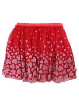 Image of Billieblush Girls Glitter Printed Tutu Skirt - Pink, Size Age: 12 Years, Women