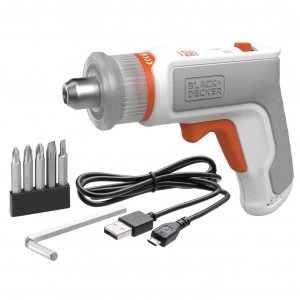 Image of BLACK+DECKER Screwdriver + Furniture Assembly Tool - 3.6V