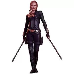 Image of Hot Toys Black Widow Movie Masterpiece Action Figure 1/6 Black Widow 28 cm