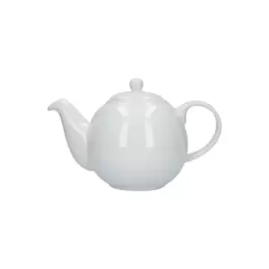 Image of Globe 2 Cup Teapot White - London Pottery