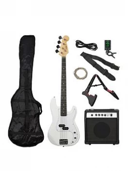 Image of 3Rd Avenue 3Rd Avenue Bass Guitar Pack - White