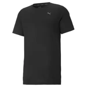 Image of Puma Perform Short Sleeve T shirt Mens - Black