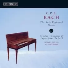 Image of C.P.E. Bach: The Solo Keyboard Music: Sonatas, Variations & Fugues from 1745-55