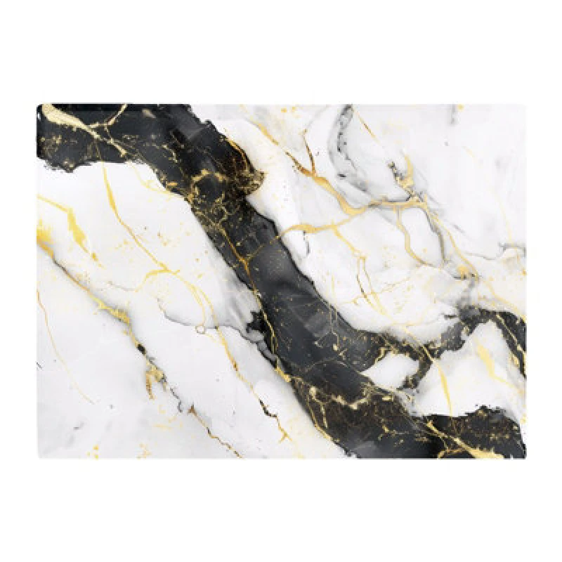 Image of Warren Reed Designer Flecks Of Gold Marble Effect Chopping Board