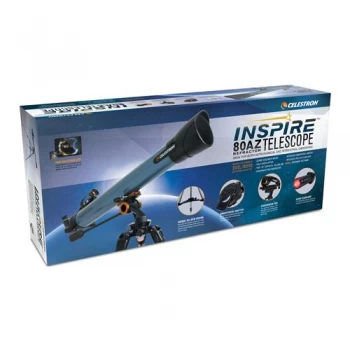 Image of Celestron Inspire 80AZ Refractor Telescope