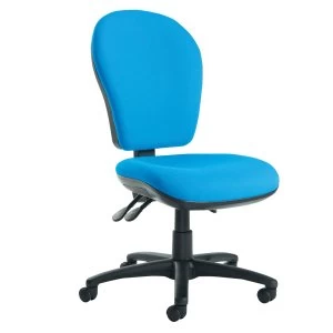 Image of Dams Lento High Back Operator Chair without Arms - Charcoal