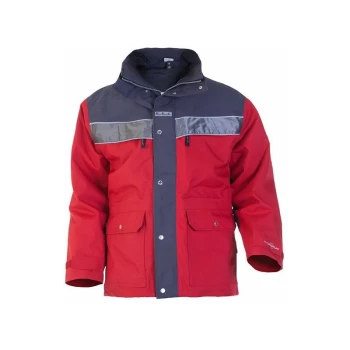Image of KIEL SNS WATERPROOF PARKA RED/GREY XXL - Hydrowear