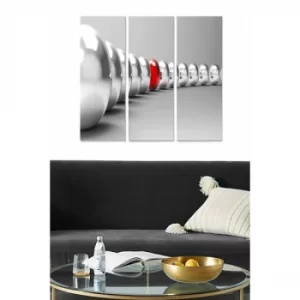 Image of MDF361300001 Multicolor Decorative MDF Painting (3 Pieces)