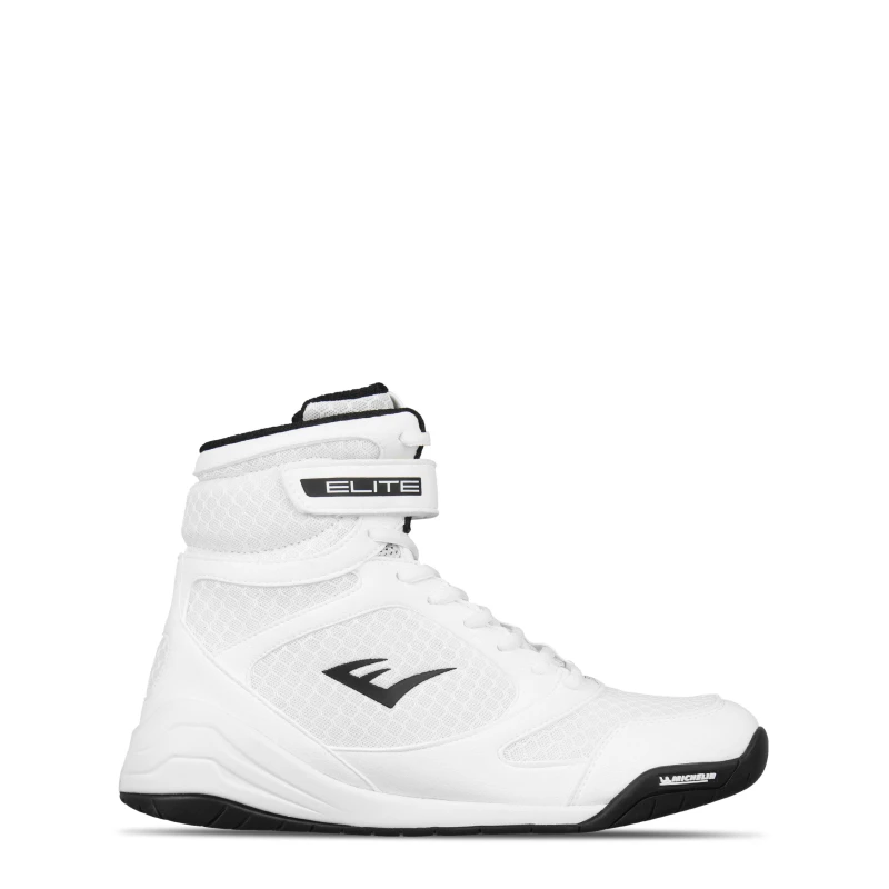 Image of Everlast Pro Elite Boxing Boots Mens White male 7 (41)
