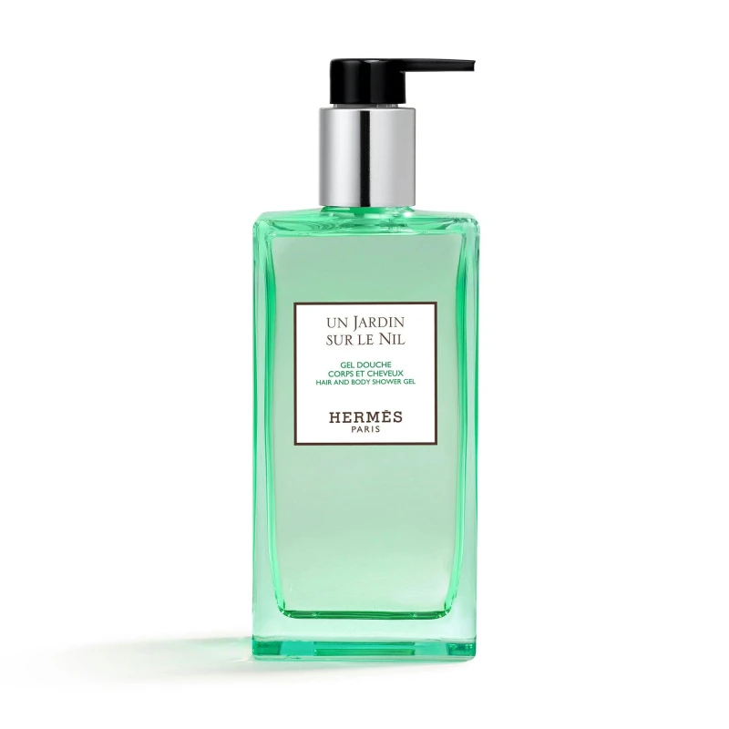 Image of Hermes Un Jardin Sur Le Nil Hair & Body Shower Gel Bott 200ml