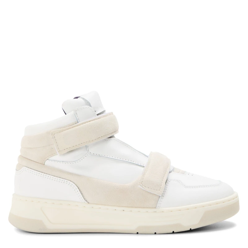 Image of Boss Womens High-Top Trainers White female 3 (36)