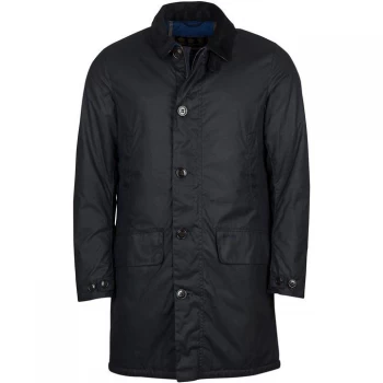 Image of Barbour Wax Mac - Navy NY92