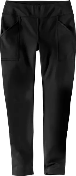 Image of Carhartt Force Cold Weather Ladies Leggings, black, Size M for Women