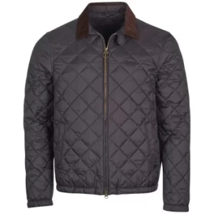 Image of Barbour Mens Vital Quilted Jacket Navy Large