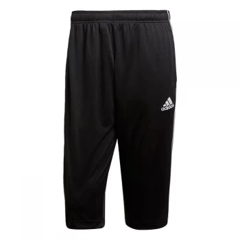 Image of adidas Core 18 three quarter Joggers Mens - Black / White