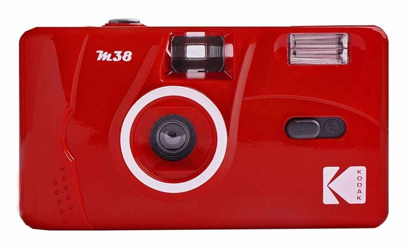 Image of Kodak M38 Compact film camera 35mm Red