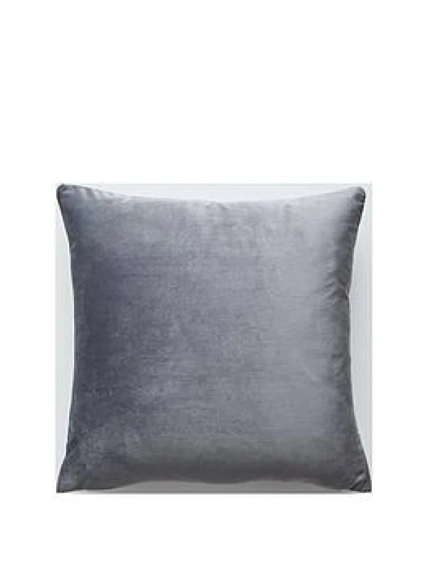Image of Cascade Home Velour Cushions Cushions 43x43cm Green 40308615043