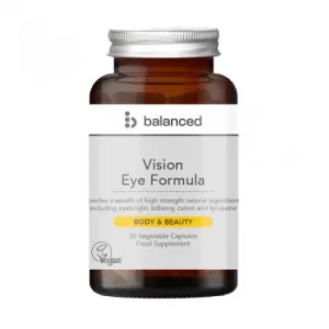Image of Balanced Vision Eye Formula Bottle 30 capsule