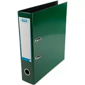 Image of ELBA Lever Arch File Classy 70 mm Glossy Paper, Cardboard 2 ring A4 Dark Green