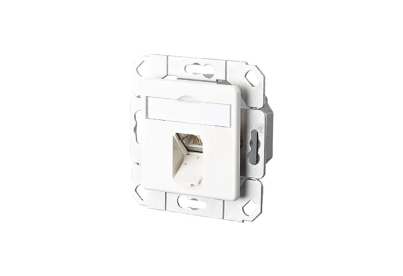 Image of METZ CONNECT 1307371102-I socket-outlet RJ-45 Pearl. White