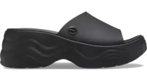 Image of Crocs Skyline Slides Women Black 4