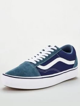Image of Vans Comfycush Old Skool - Blue/White , Blue/White, Size 12, Men