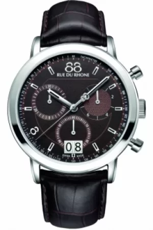 Image of Mens 88 Rue Du Rhone Double 8 Origin 45mm Chronograph Watch 87WA130022