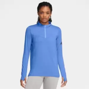 Image of Nike Element Zip Top Womens - Blue