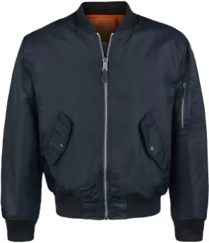 Image of Brandit MA1 Bomber Jacket navy