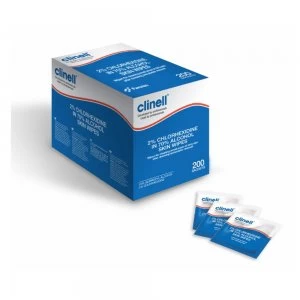 Image of Clinell 2% Chlorhexidine with Alcohol Sachets