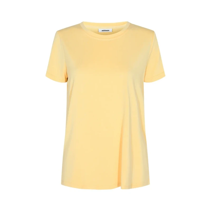 Image of Minimum Womens T-Shirt Minimum Rynah 2.0 0281 Jaune Female L