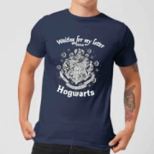 Image of Harry Potter Waiting For My Letter From Hogwarts Mens T-Shirt - Navy - S