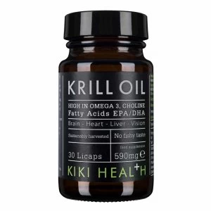 Image of KIKI Health Krill Oil - 30 Capsules
