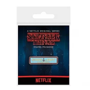 Image of Stranger Things Badge Scoops Ahoy