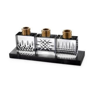 Image of Waterford Lismore Short Stories Mixed Candlestick Set With