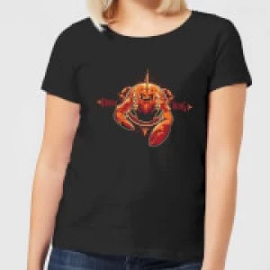 Image of Aquaman Brine King Womens T-Shirt - Black - 4XL