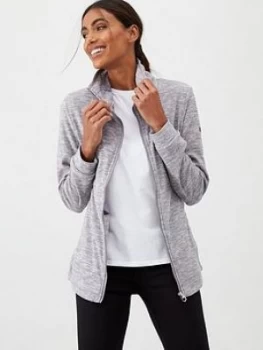 Image of Regatta Evanna Full Zip Marl Hoodie - Grey