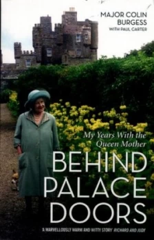 Image of Behind Palace Doors by Major Colin Burgess Book