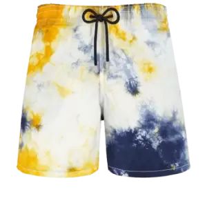 Image of Men Swim Shorts Tie & Dye - Moorea - Blue - Size S - Vilebrequin