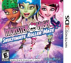 Image of Monster High Skultimate Roller Maze Nintendo 3DS Game