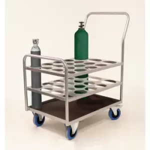 Image of Slingsby 19 Bottle Oxygen Cylinder Trolley