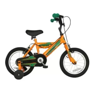 Image of Cosmic Storm 14" Kids Bike - Green