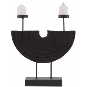 Image of Lacuna Two Candle Holder - Premier Housewares