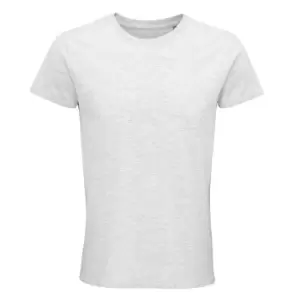 Image of SOLS Mens Crusader Organic T-Shirt (S) (Ash)