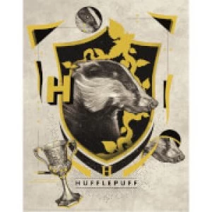 Image of Harry Potter Art Print : Hufflepuff Crest
