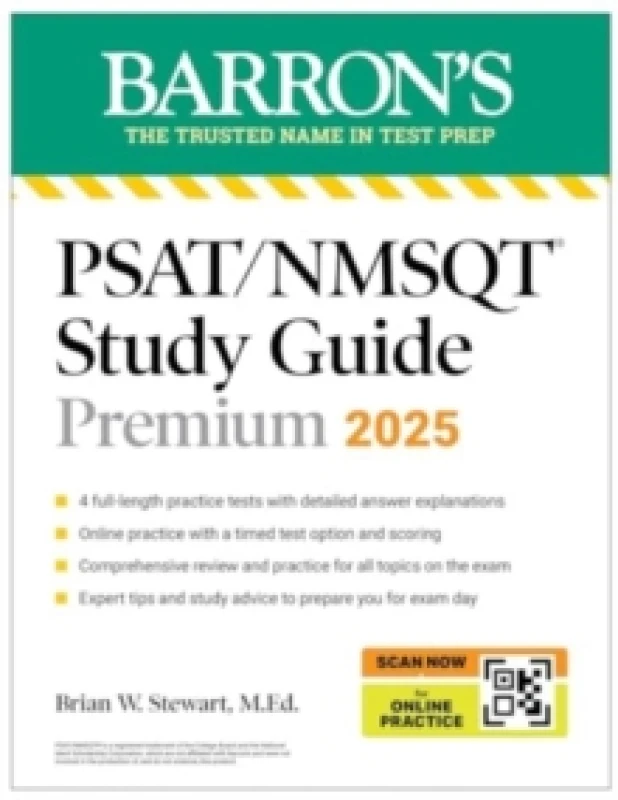Image of PSAT/NMSQT Premium Study Guide: 2025: 2 Practice Tests + Comprehensive Review + 200 Online Drills Paperback / softback
